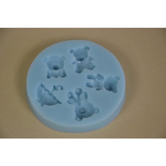 M90089 - Matrita, mulaj silicon - ursuleti - ANT-CH