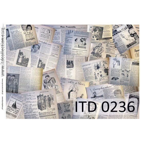 D0236 - Hartie decupaj - CLASIC A3, 60gr - ITD