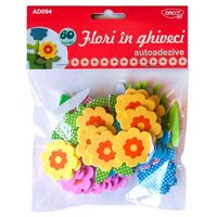 AD094-Flori in ghiveci autoadezive-Daco