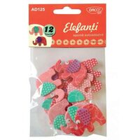 AD125-Elefanti autoadezivi-spuma-Daco