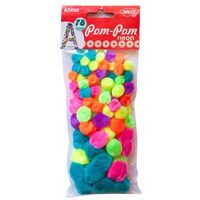AD090-Accesorii Pom-pom neon-Daco