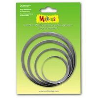 36501MC - Set 4 cuttere - cerc - Makins