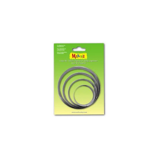 36501MC - Set 4 cuttere - cerc - Makins