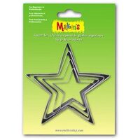 36504 - Set 4 cuttere - stea - Makins