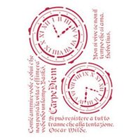 KSG160 - sablon Stamp - 21x29,7,Carpe Diem