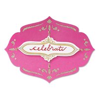G - 658389 - Cutter large - Label, Tangier - Sizzix