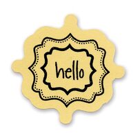 D - 657582 - Cuttere si stampile - Labels, Fancy - Sizzix - by Stephanie Bernard