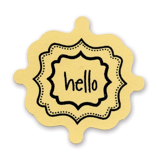 D - 657582 - Cuttere si stampile - Labels, Fancy - Sizzix - by Stephanie Bernard