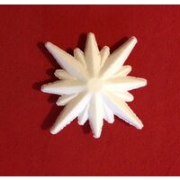 Stea polistiren 10.5x10.5 cm. PENT