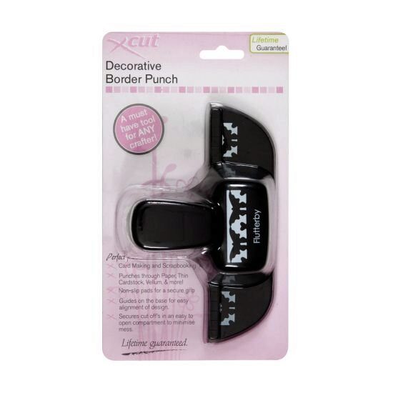 XCU257102 - Perforator pentru margine 4 cm - fluturi - XCUT