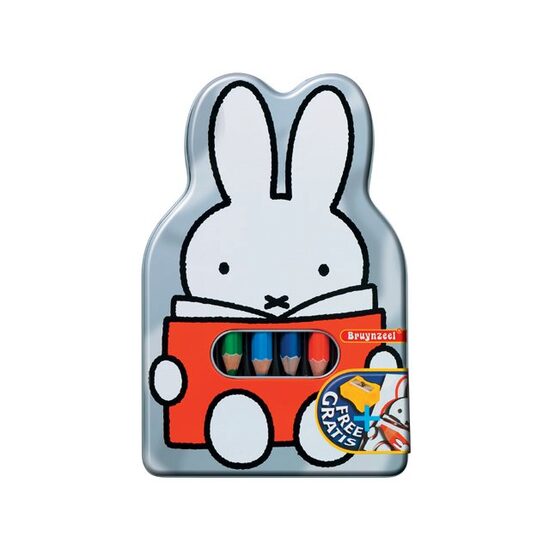 4511M08 Set 8 creioane colorate - Miffy mega - Bruynzeel