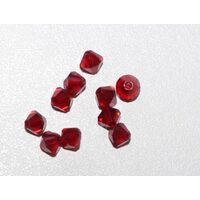 90080 - Set 10 margele de sticla 4mm - SIAM
