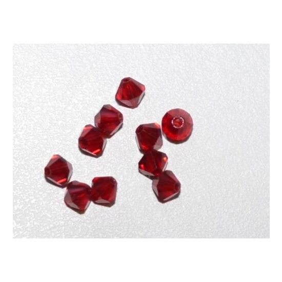 90080 - Set 10 margele de sticla 4mm - SIAM