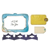 A - 658790 Set 4 cuttere Sizzix - Gift Card Holder - by Karen Burniston