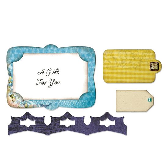 A - 658790 Set 4 cuttere Sizzix - Gift Card Holder - by Karen Burniston