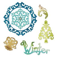 6 - 659010 Set 6 cuttere - Christmas - by Rachael Bright