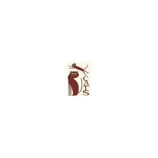 FLTR009M - Fetru transferabil, maro, pisici - 14.4x20.3 - STAMP.