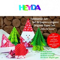 204875578 - Set hartie origami 15x15cm - Heyda