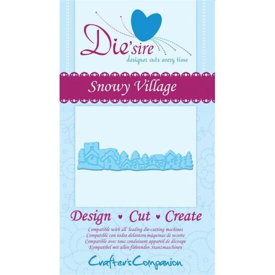 DS-VILL Cutter Snowy Village - Crafters Companion