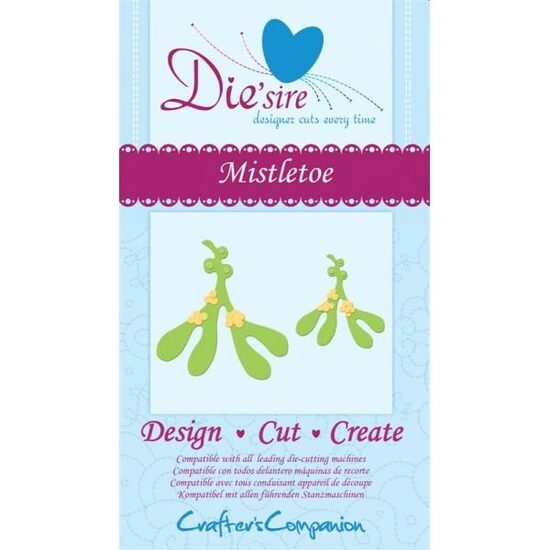 DS-MIST Set 4 cuttere Mistletoe - Crafters Companion