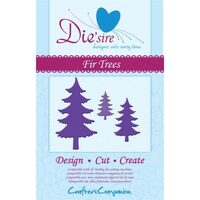 DS-FIRT Set 3 cuttere Fir Trees - Crafters Companion