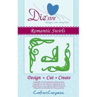 DS-ROMSWRL Set 3 cuttere Romantic Swirls - Crafters Companion