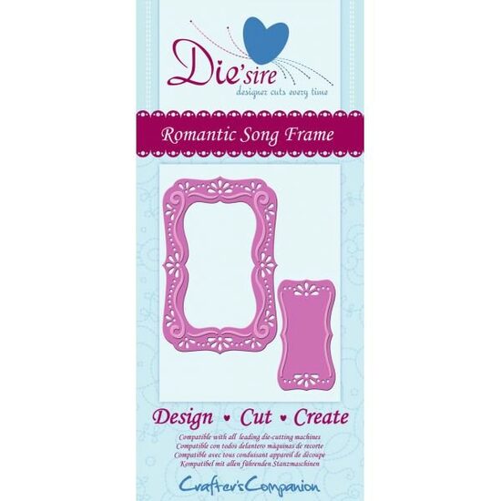 DS-ROMFRM Cutter Romantic Song Frame - Crafters Companion