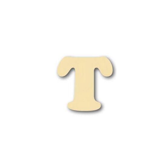 GKLST - litera T - lemn 10 cm h. STAMP.
