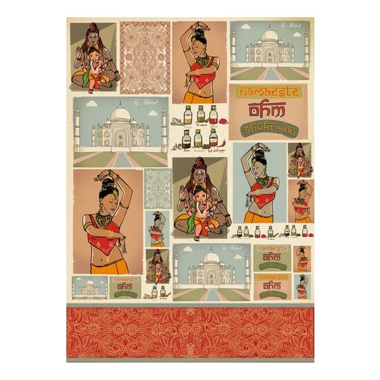DFG415 - Hartie decupaj 50 x 70 cm. - STAMP.