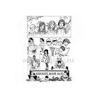 DFTR017N - Hartie de transfer A4 - Stamperia - negru