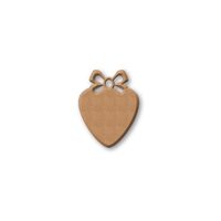 KF362 - Silueta MDF STAMP. inima cu fundita