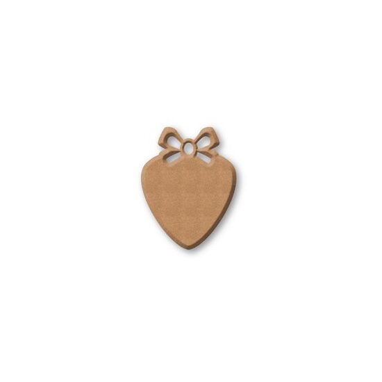 KF362 - Silueta MDF STAMP. inima cu fundita