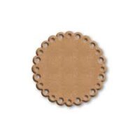 KF361 - Silueta MDF STAMP. cerc cu margini dantelate