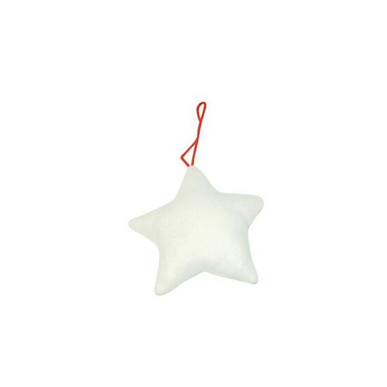 FLF022 - Stea fetru STAMP. 8 cm - alba