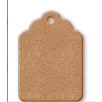 KF235B - Silueta MDF - tag - STAMP