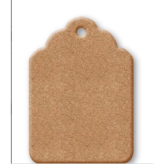 KF235B - Silueta MDF - tag - STAMP