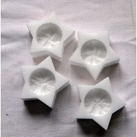 Set 4 stele polistiren - suport lumanari PENT