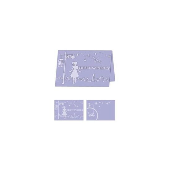 Placa embosare A4 - Whimsical Wishes - Crafters Companion