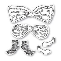 15 - 658421 - Set 6 cuttere Framelits + 6 stampile - Garden Fairy Accessories