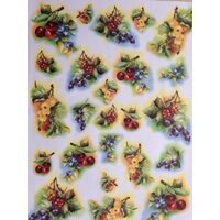 CRT0207 - Hartie decupaj OFERTA - 35 x 50 - fructe