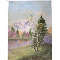 CRT0109 - Hartie decupaj OFERTA - 50x70 - peisaj de vara