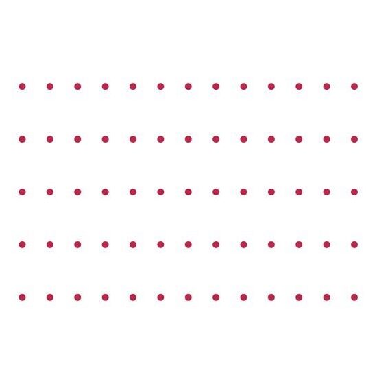 KSD215 - Sablon 20x15cm - STAMP - Polka dots