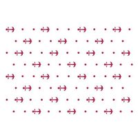 KSD217 - Sablon 20x15cm - STAMP - Little anchors