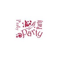 KSD223 - Sablon 20x15cm - STAMP - Party