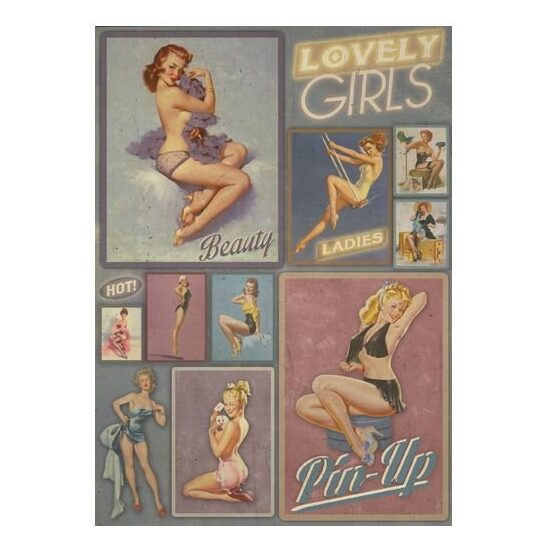 DFG428 - Hartie decupaj 50x70 cm - Stamperia - Marylin