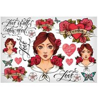 DFS272 - Hartie de orez Stamperia 48x33 cm
