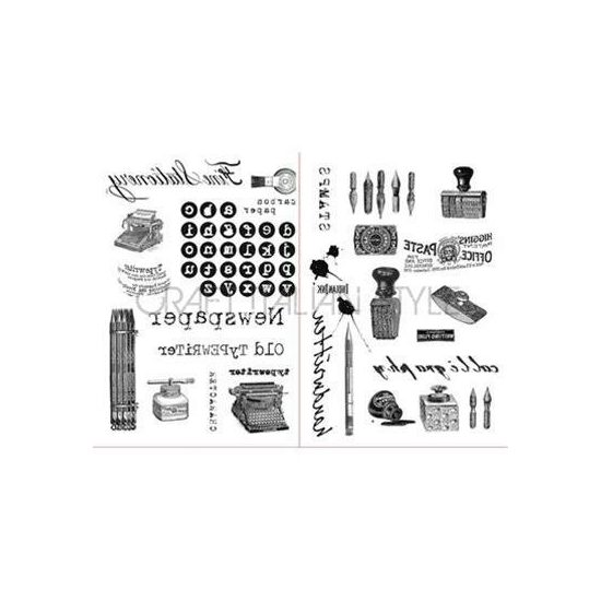 DFTR025 - Hartie transfer A4 - 2 buc/set - Stamperia