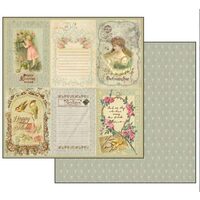 SBB245 - Hartie scrapbooking 31.2x30.3 cm Stamperia