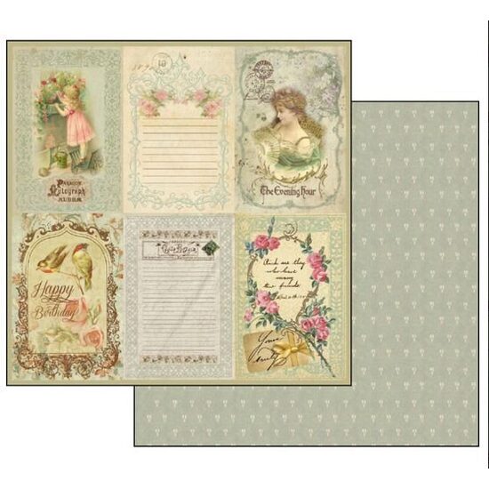 SBB245 - Hartie scrapbooking 31.2x30.3 cm Stamperia