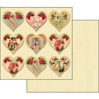 SBB260 - Hartie scrapbooking 31.2x30.3 cm Stamperia